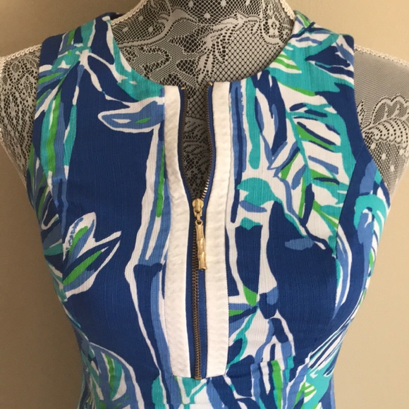 Lilly Pulitzer Tropical Printed Dress - Picture 2 of 6